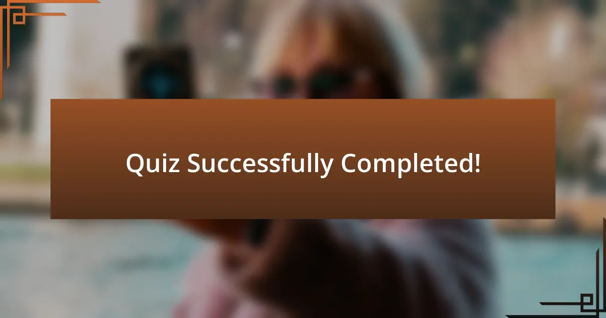 Quiz Successfully Completed!