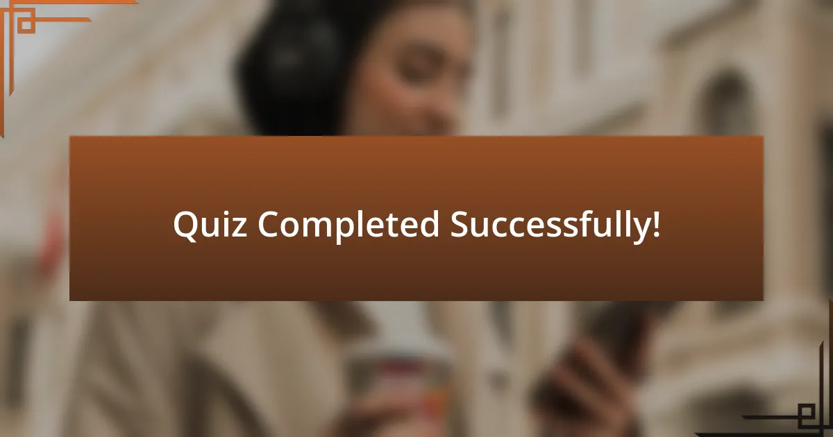 Quiz Completed Successfully!